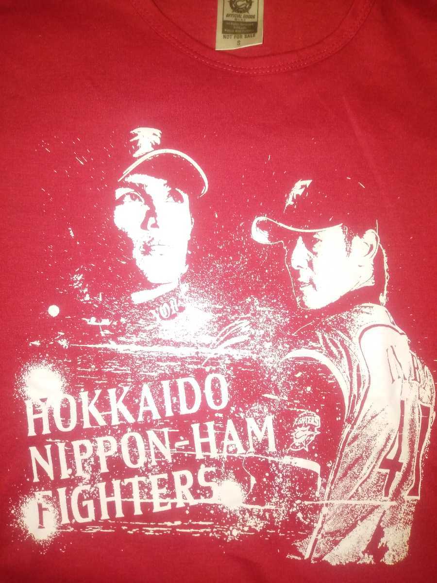 日本ハムファイターズ 配布赤Tシャツ Sサイズ拍卖