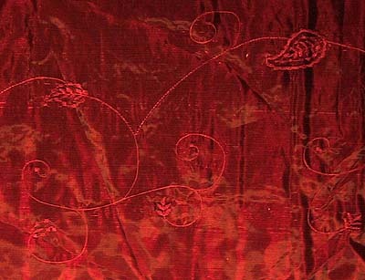 ドイツ製デッドストック・レッドオーガンジー<3m>拍卖