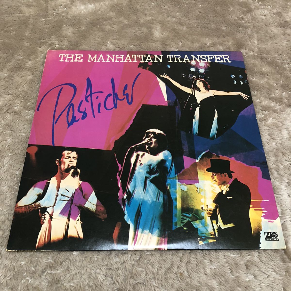 【国内盤】Pastiche Manhattan Transfer / LP レコード / P10475A2 / ライナー有 / 洋楽ジャズボーカル /拍卖