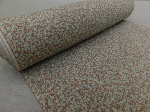 〔楽布特選〕P17519 染谷梅治作 吹雪小紋 解き洗い品 リ・オーダー オークション c拍卖