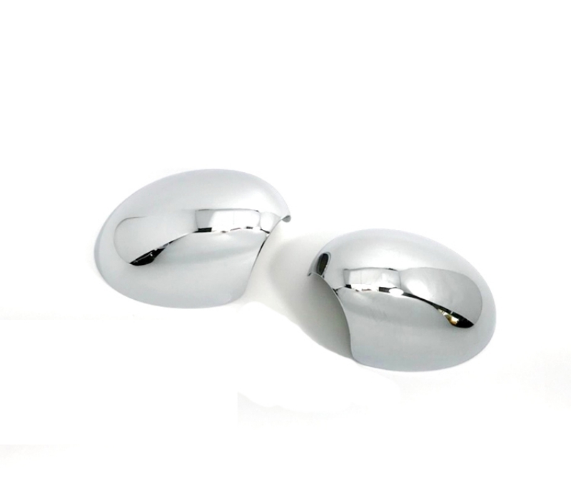 ミニ用 クーパー R56 2006-2012 クロームメッキ サイドミラーカバー ドアミラーカバー パワーフォールドミラー用拍卖