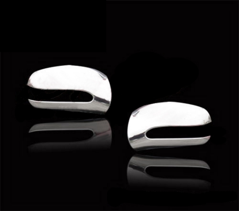 メルセデスベンツ用 CLクラス C215 1999-2004 クロームメッキ サイドミラーカバー ドアミラーカバー拍卖