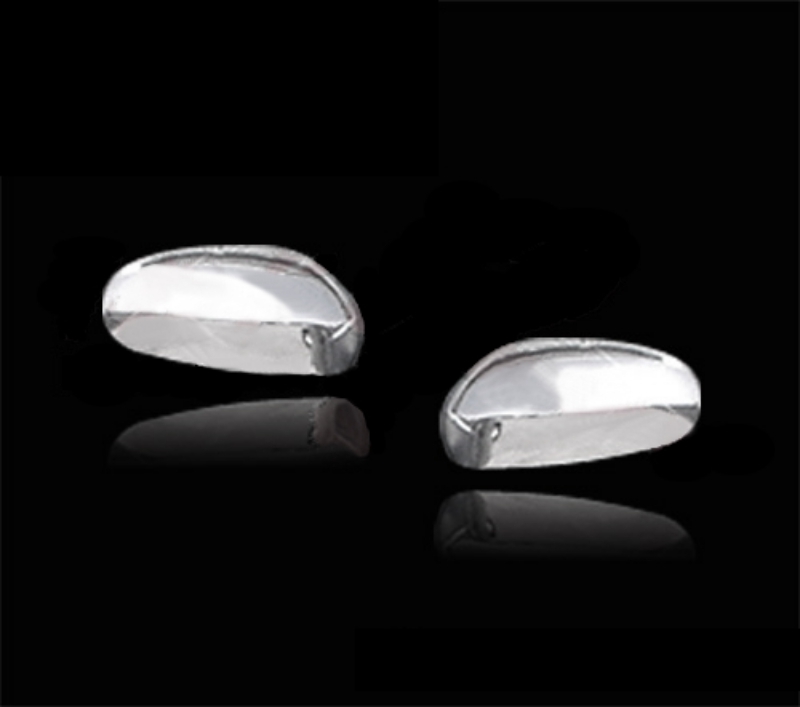 ジャガー用 XK X150 2006-2009 クロームメッキ サイドミラーカバー ドアミラーカバー拍卖