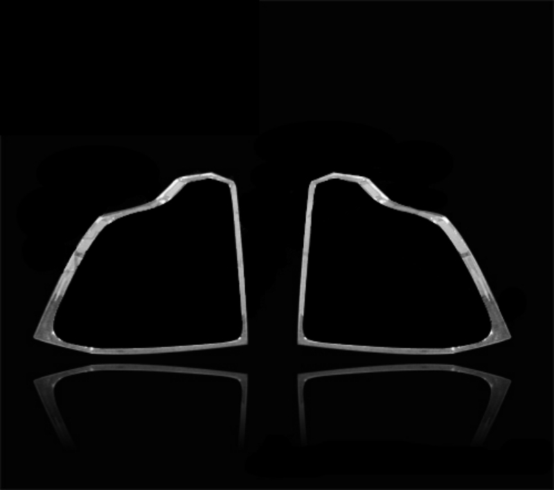 ボルボ用 S40 2003-2009 クロームメッキ テールランプリムカバー リアランプリム テールライトトリム テールランプモール拍卖