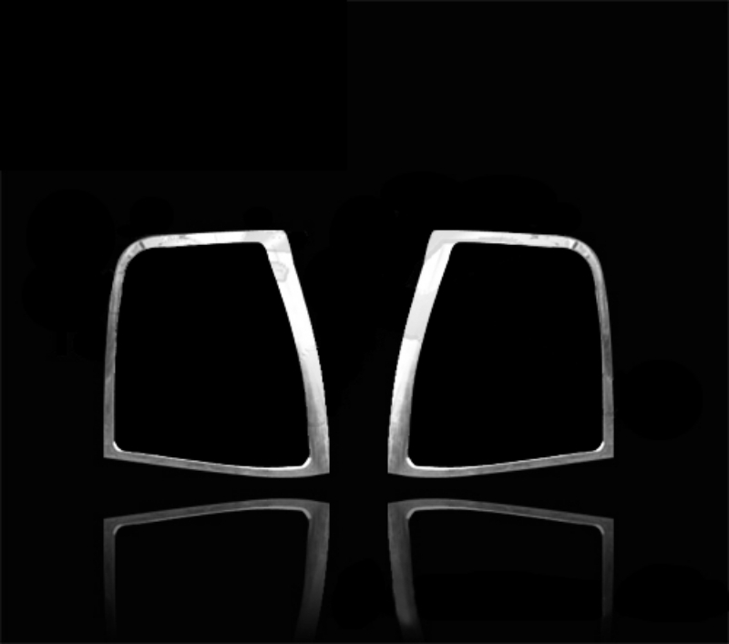 VW用 フォルクスワーゲン用 ルポ 1999-2005 クロームメッキ テールランプリムカバー リアランプリム テールライトトリム拍卖