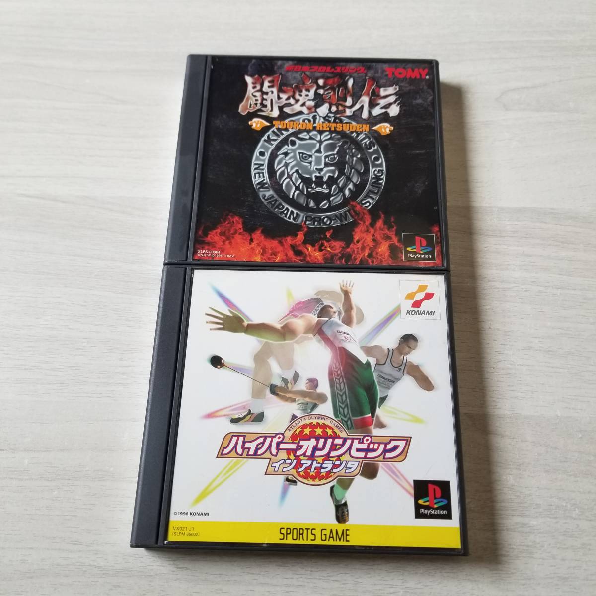 ◯PS 新日本プロレス 闘魂烈伝 ハイパーオリンピック イン アトランタ シール付き    同梱OK◯拍卖
