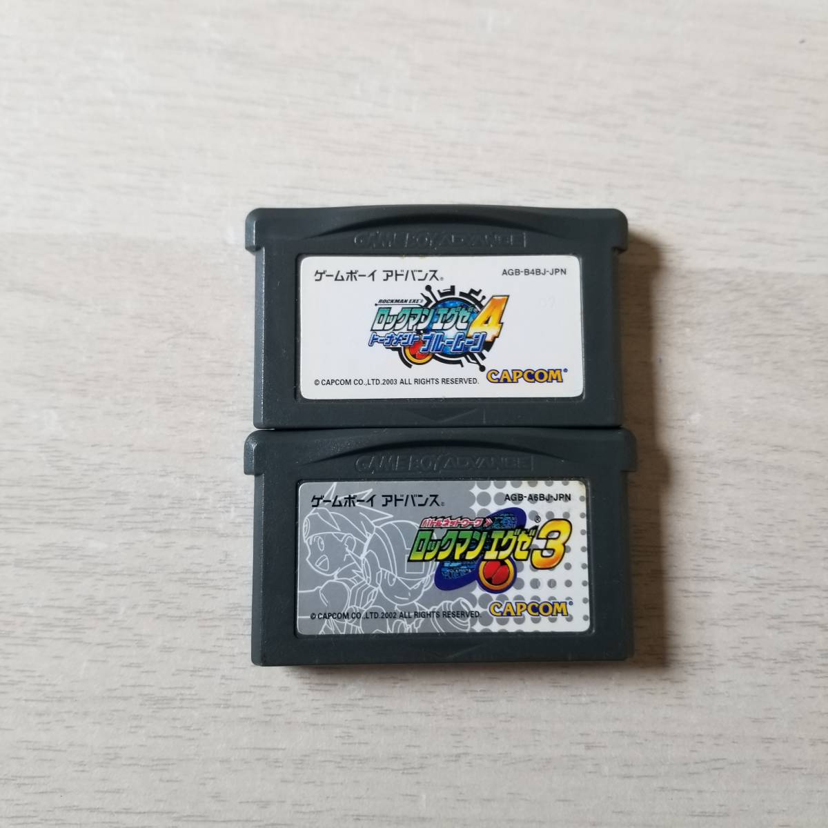 ◯即決 GBA バトルネットワーク ロックマンエグゼ3 ロックマンエグゼ4トーナメント ブルームーン   同梱OK◯拍卖