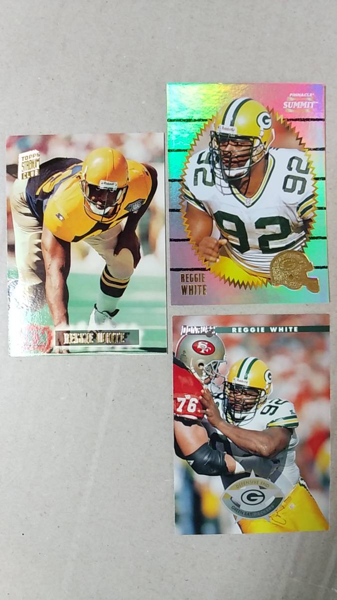 NFLカード REGGIE WHITE 5種 パッカーズ DE拍卖