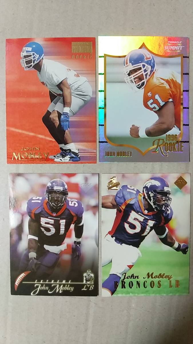 NFLカード JOHN MOBLEY 8種 RC2 ブロンコス LB拍卖