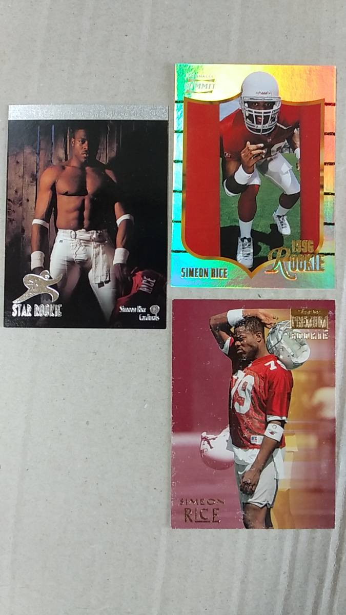 NFLカード SIMEON RICE 11種 RC3 カーディナルス DE拍卖
