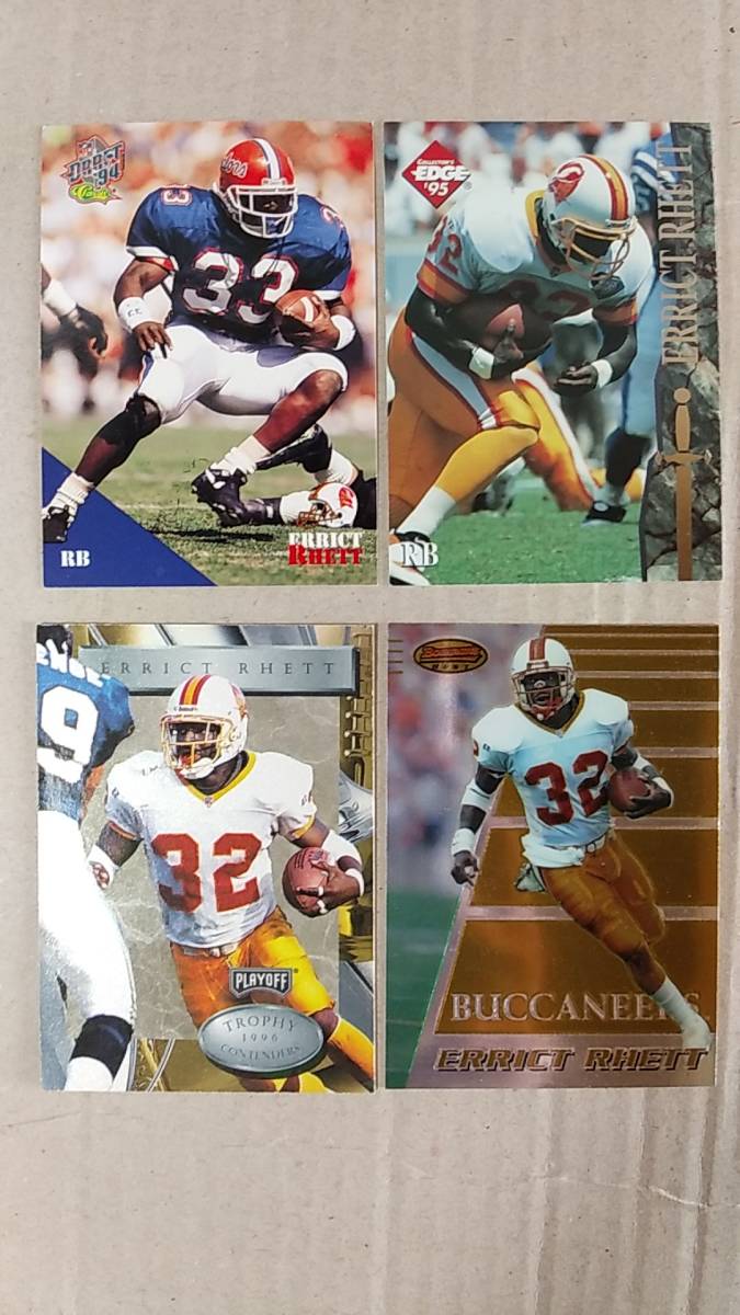 NFLカード ERRICT RHETT 11種 RC1 バッカニアーズ レイヴンズ他 RB拍卖