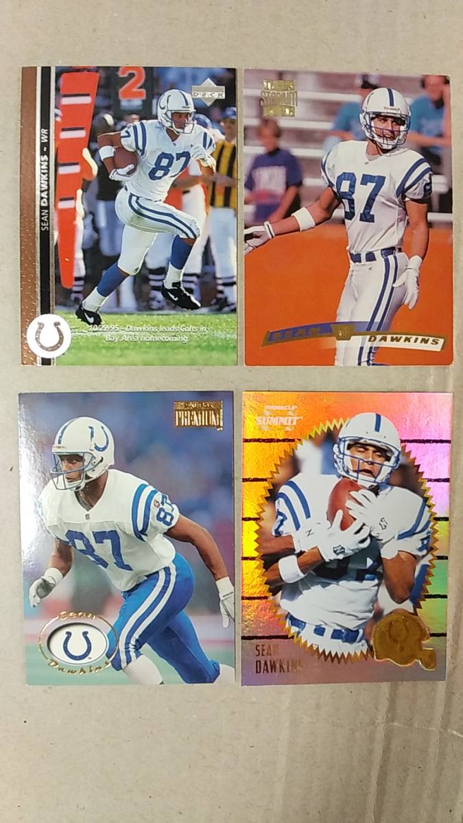 NFLカード SEAN DAWKINS 11種 コルツ セインツ シーホークス WR拍卖