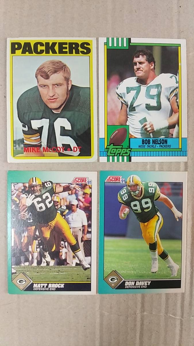 NFLカード GREEN BAY PACKERS / DL 色々12種 パッカーズ拍卖