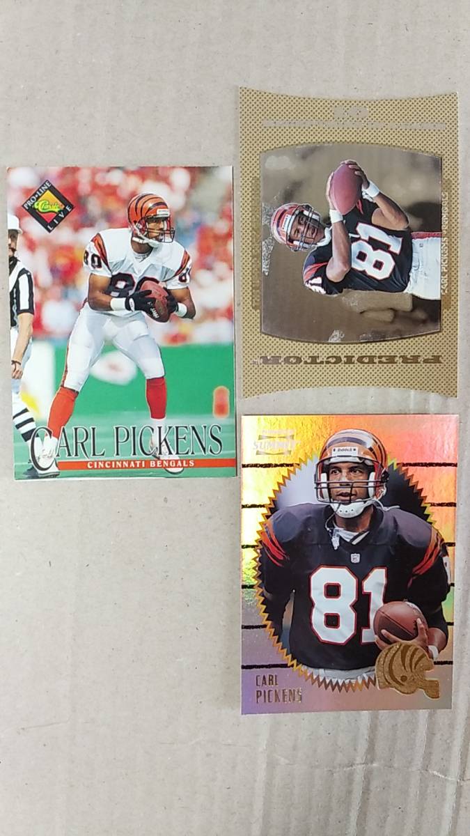 NFLカード CARL PICKENS 11種 ベンガルズ WR拍卖