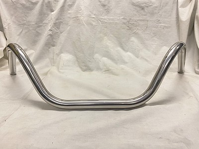 ステンレス製 ナロースヌーピィーバー 日本製 1インチ ポリッシュ済み 250TR バルカン エストレヤ Wシリーズ 汎用品 ハンドル拍卖