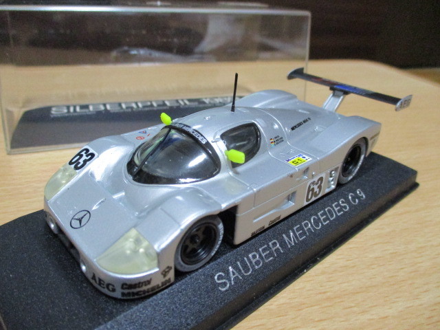 マックスモデル 1/43 「 ザウバーメルセデスC9 」 #63 シルバー ・送料 500円 (レターパック発送)拍卖