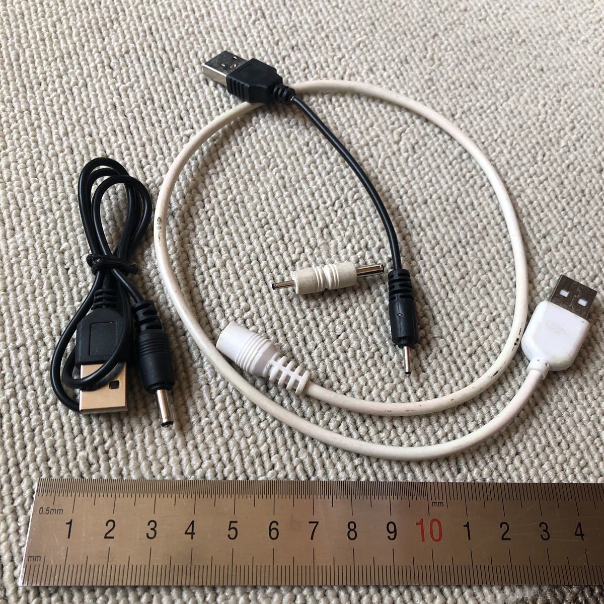 DC電源USB電源ケーブル3本まとめて@3738拍卖