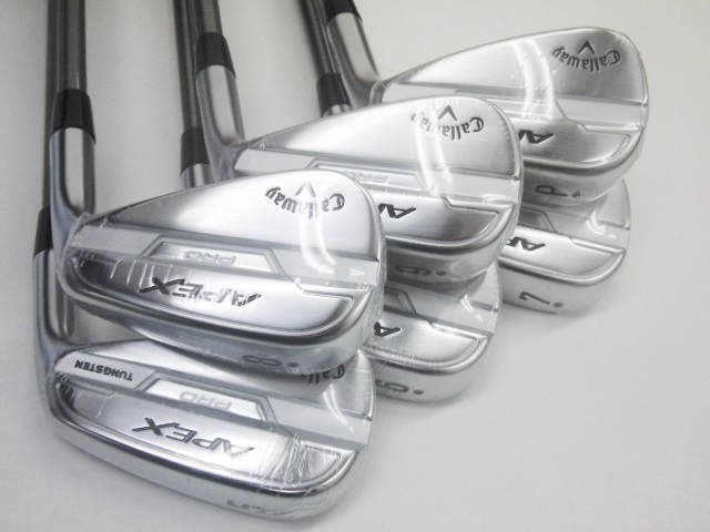 メーカーカスタム!新品未使用品!Callaway Apex Pro 21 Iron 5-9P(6本セット) Aerotech Steelfiber i110cw/X拍卖