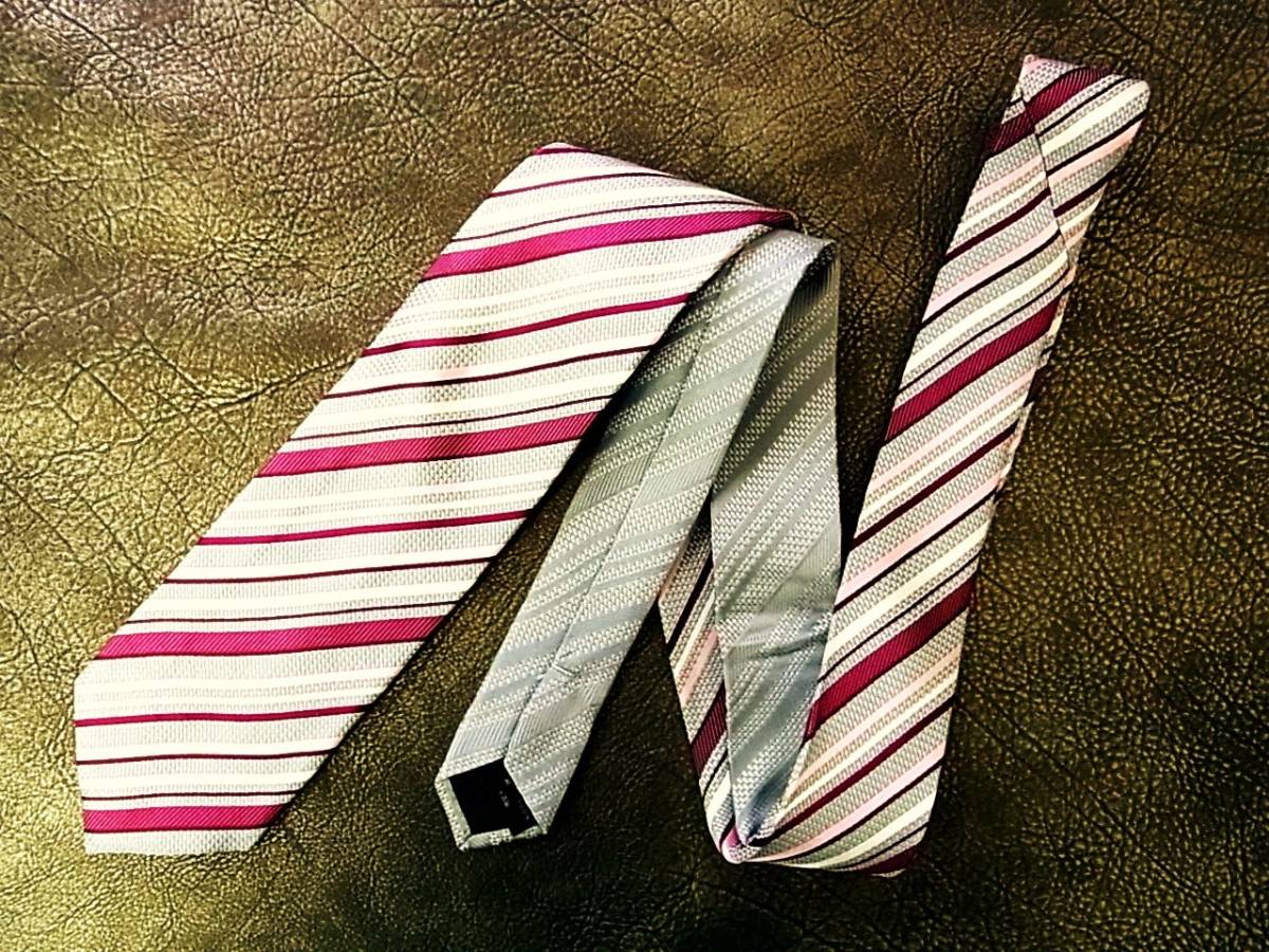 ♪№H0887良品♪【人気の細8.1㎝】【abx】エービーエックス♪ネクタイ♪ナロータイ♪拍卖