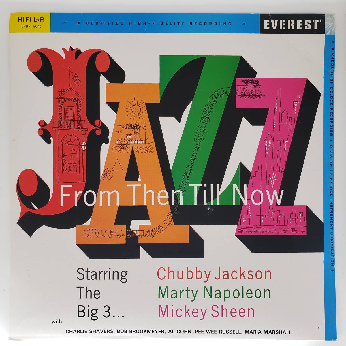 良盤屋 J-2341◆LP◆輸入盤 Jazz, Swing, Bop  The Big Three /Jazz From Then Till Now /1985拍卖