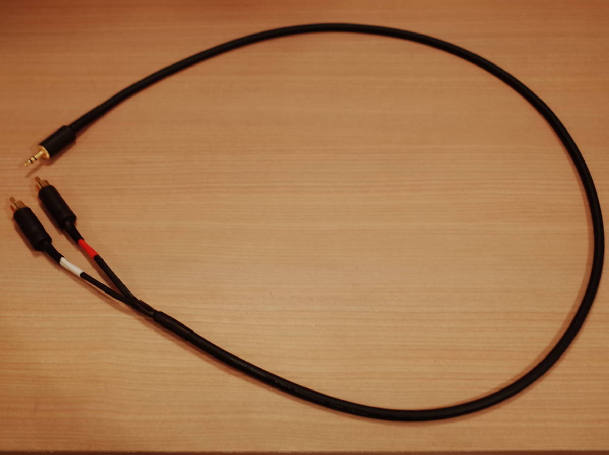 ★ 即決 BELDEN 8412 RCA-ステレオミニプラグ3.5mm 変換ケーブル 30cm Yケーブル 金メッキ NYS352AG NYS231BG-LL (アンフェノール変更可)★拍卖