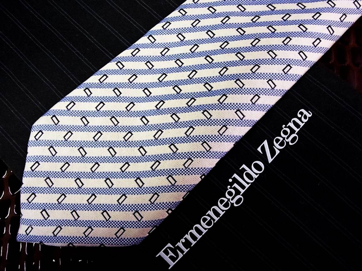 ■E2239N●良品●【Zegna】ゼニアのネクタイ拍卖