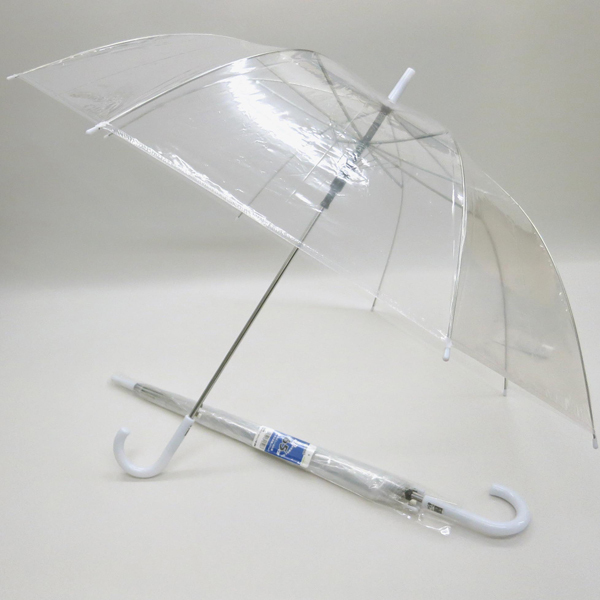 ビニール傘 ジャンプ式 POE 特大サイズ 親骨65cm 直径109cm #508x10本セット/卸/代金引換便不可拍卖