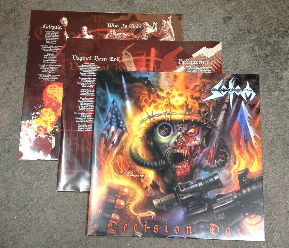 Sodom 2 lps album , Red wax拍卖