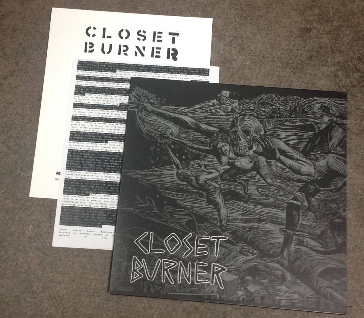 Closet Burner 1 lp , color wax拍卖