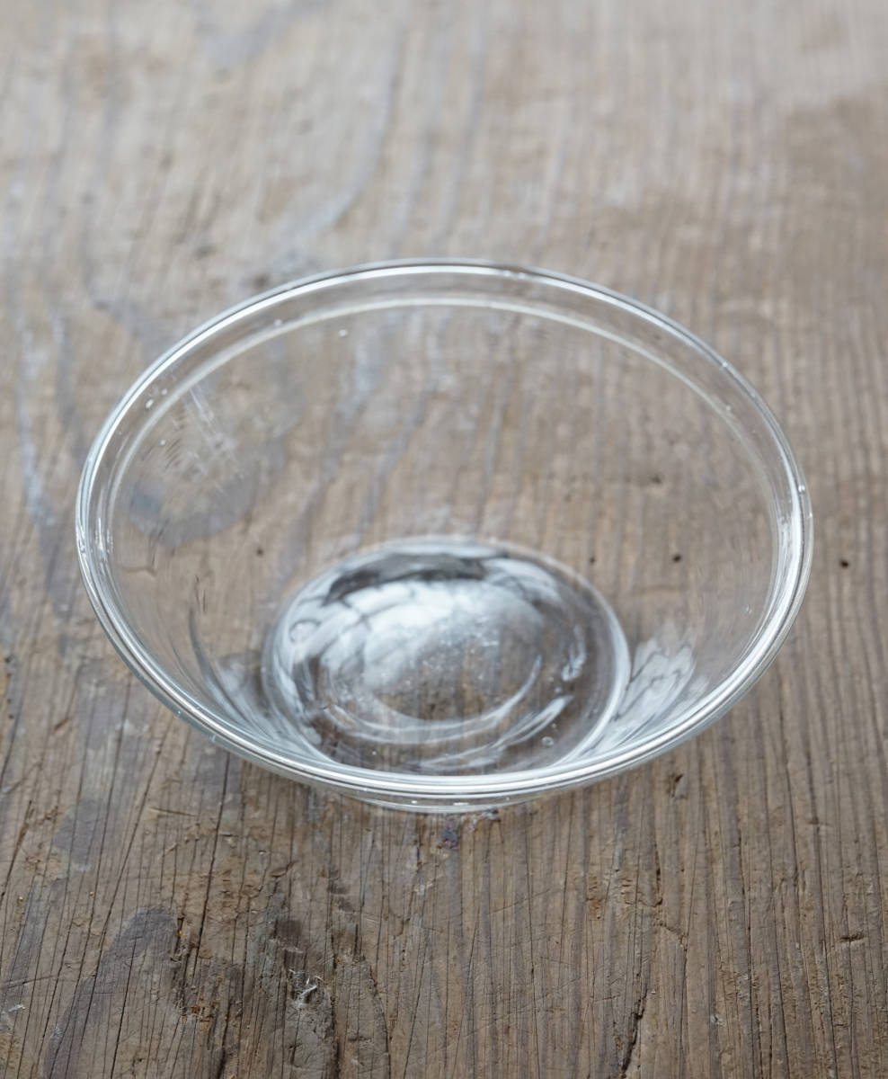 古い手吹きガラスボウル鉢 _クリアー / 19世紀・スウェーデン / アンティーク 古道具 北欧 硝子 ボウル A拍卖