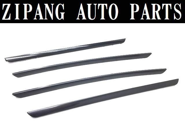 VW030 1K ゴルフ ヴァリアント TSI BMT ドア トリム/内張り カーボン調 パネル ★1台分 ★程度まあまあ ◎ ★即決★拍卖