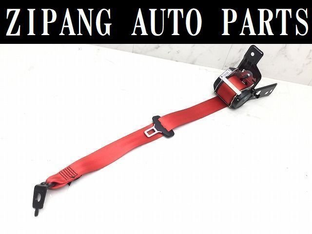 RU004 RM ルノー ルーテシア スポール トロフィー リア シートベルト ★左側 ◆赤系/888410693R ★程度良好 ◎ ★即決★拍卖