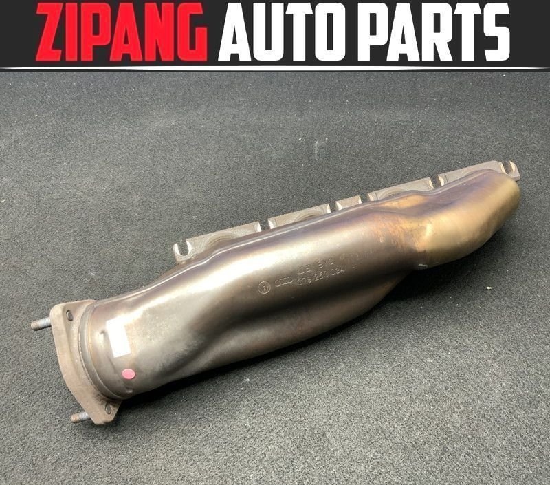 VW066 7L トゥアレグ V8 後期 BAR 右 エキマニ/エキゾースト マニホールド ◆079 253 034 AH ★程度まあまあ ◎ ★即決★拍卖