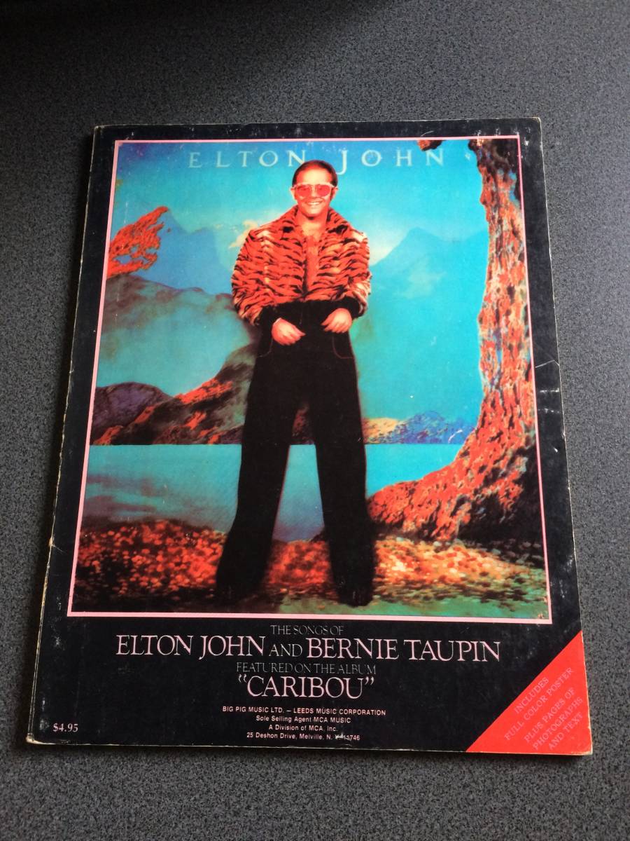 ♪♪稀少譜 エルトンジョン/『Caribou』楽譜♪♪拍卖