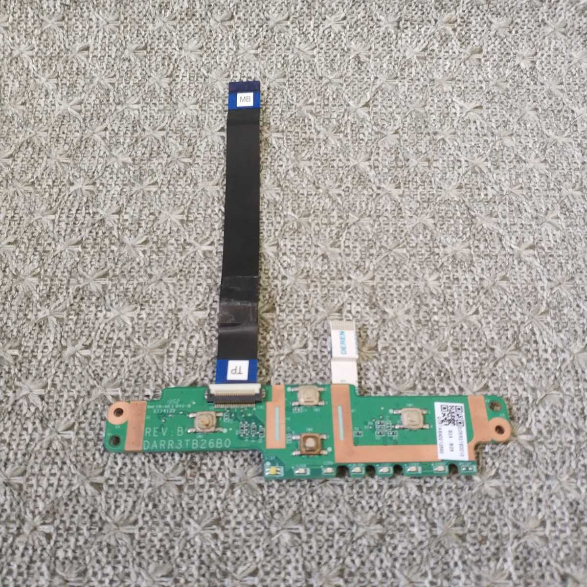 即日発送 送料198円 ★ NEC Versapro VA-H 等用★ タッチパッドマウスボタンボード(ケーブル付き)DARR3TB26B0 中古品 ★ 動作確認済 A534拍卖