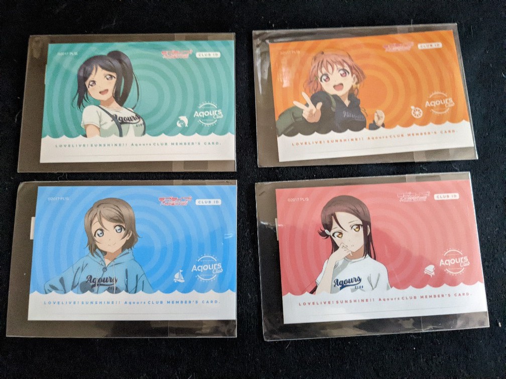 ☆LOVE LIVE ラブライブ AQOURS CLUB デコ ステッカー シール セット☆拍卖