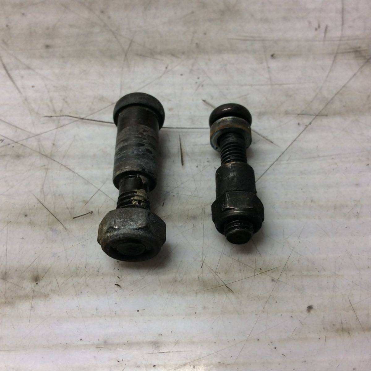 A48-44 スズキ アドレス110 CF11A ブレーキレバー ボルト 左右 セット 純正部品拍卖