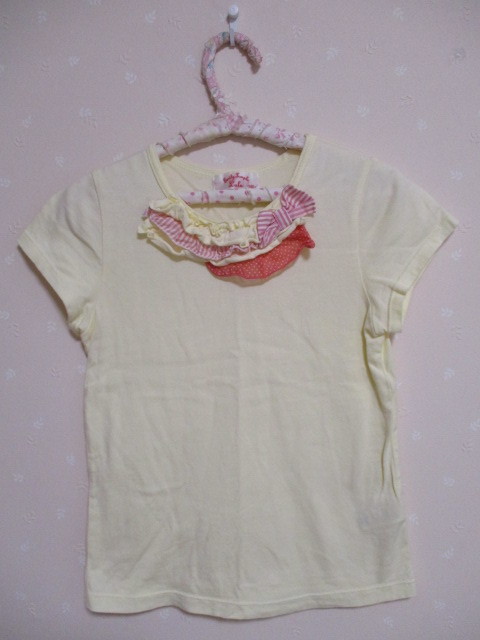 ● シャーリーテンプル ● 可愛い半袖Tシャツ ☆140㎝☆ 黄 20417拍卖