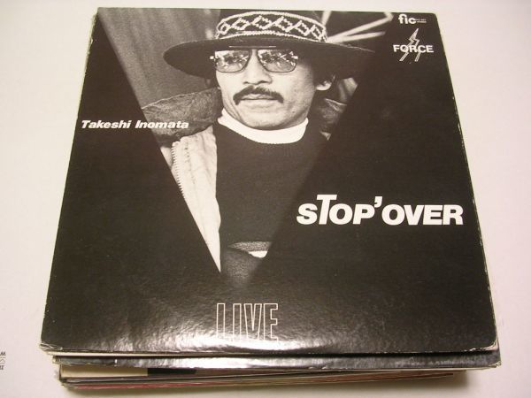 ●JAZZ LP●TAKESHI INOMATA 猪俣猛/STOP' OVER拍卖
