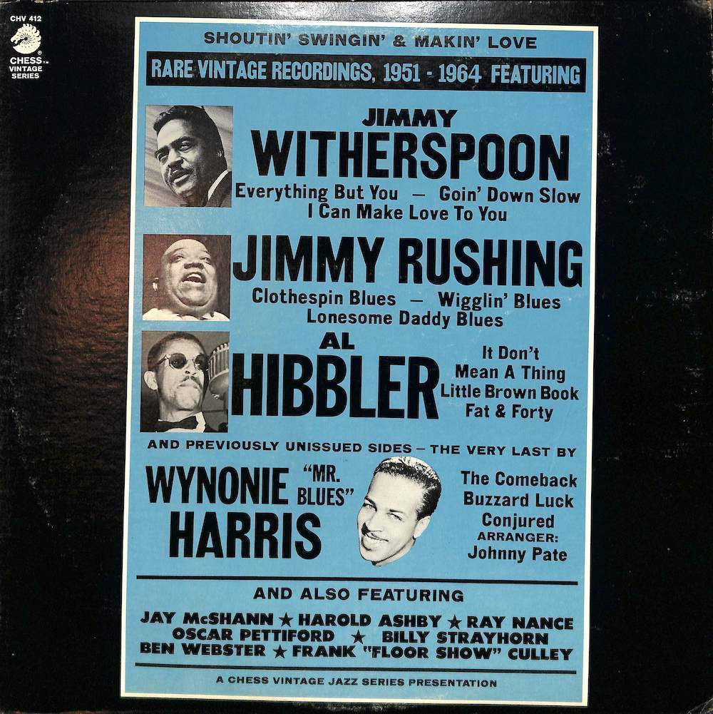 245881 JIMMY WITHERSPOON, JIMMY RUSHING, AL HIBBLER, WAYNONIE HARRIS / Shoutin' Swingin' & Makin' Love(LP)拍卖
