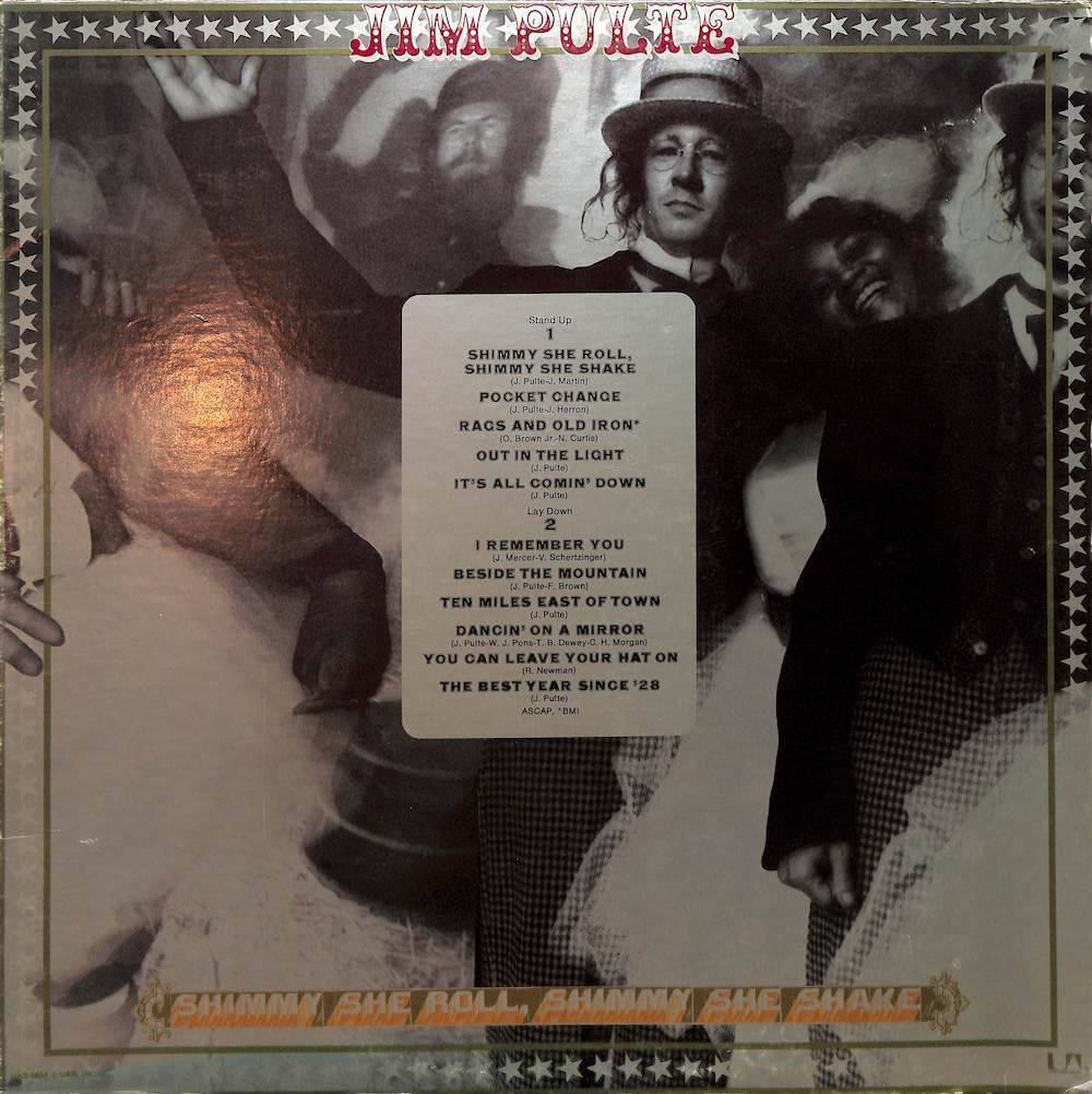 245892 JIM PULTE / Shimmy She Roll, Shimmy She Shake(LP)拍卖
