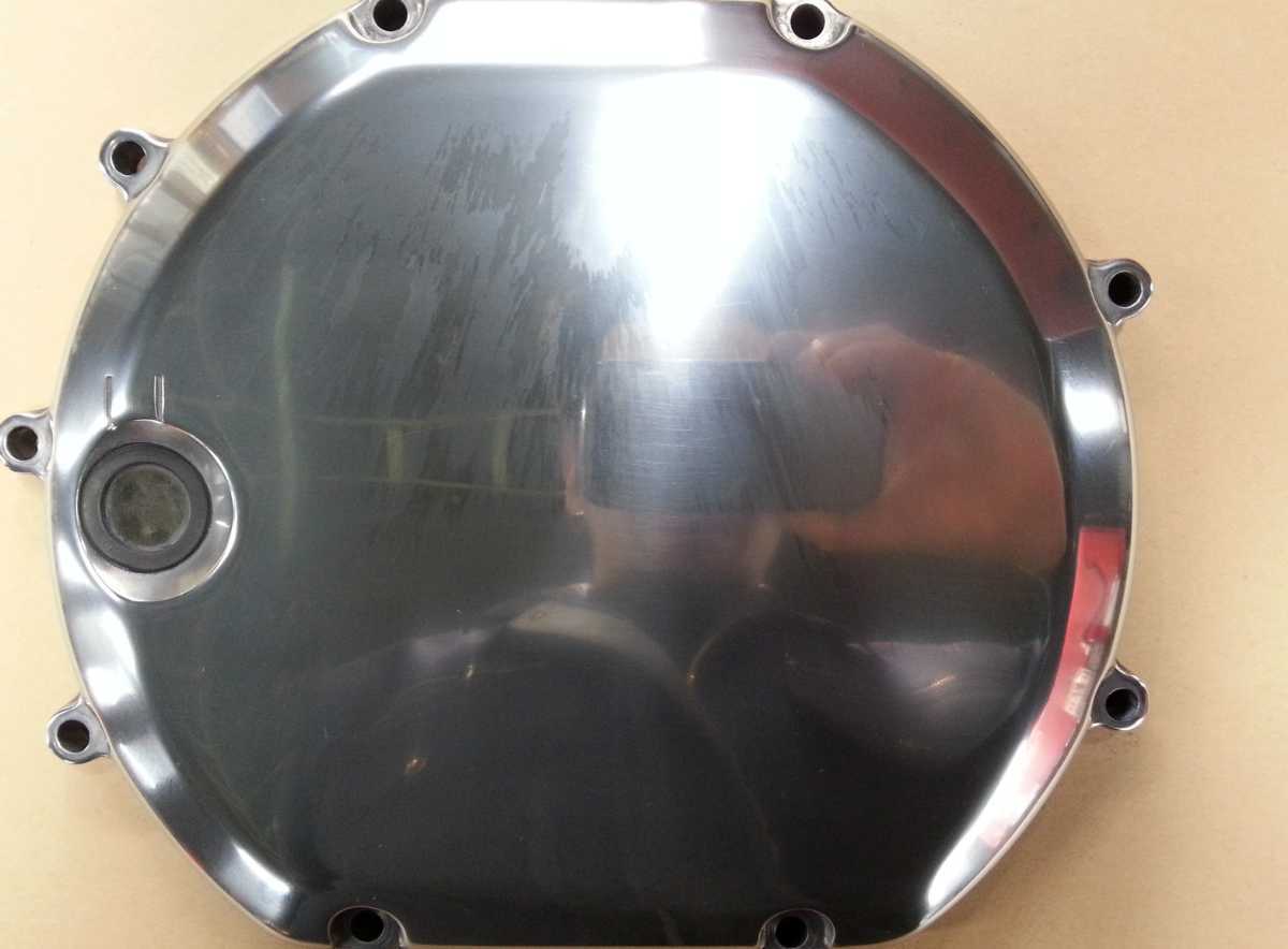 Z1 Z2 後期-2 純正 クラッチカバー 当時 バフ掛け済み 美品拍卖