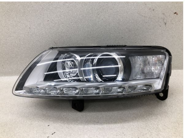 美品 磨き済み アウディ A6 4F 左 ヘッドライト 4F0 941 029 4F0941029拍卖