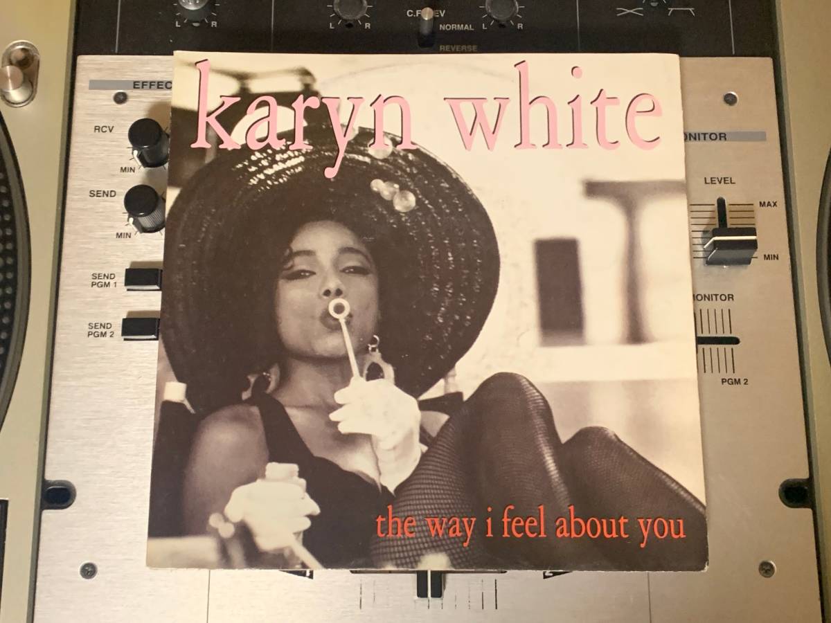 KARYN WHITE ♪THE WAY I FEEL ABOUT YOU 7インチ 45拍卖