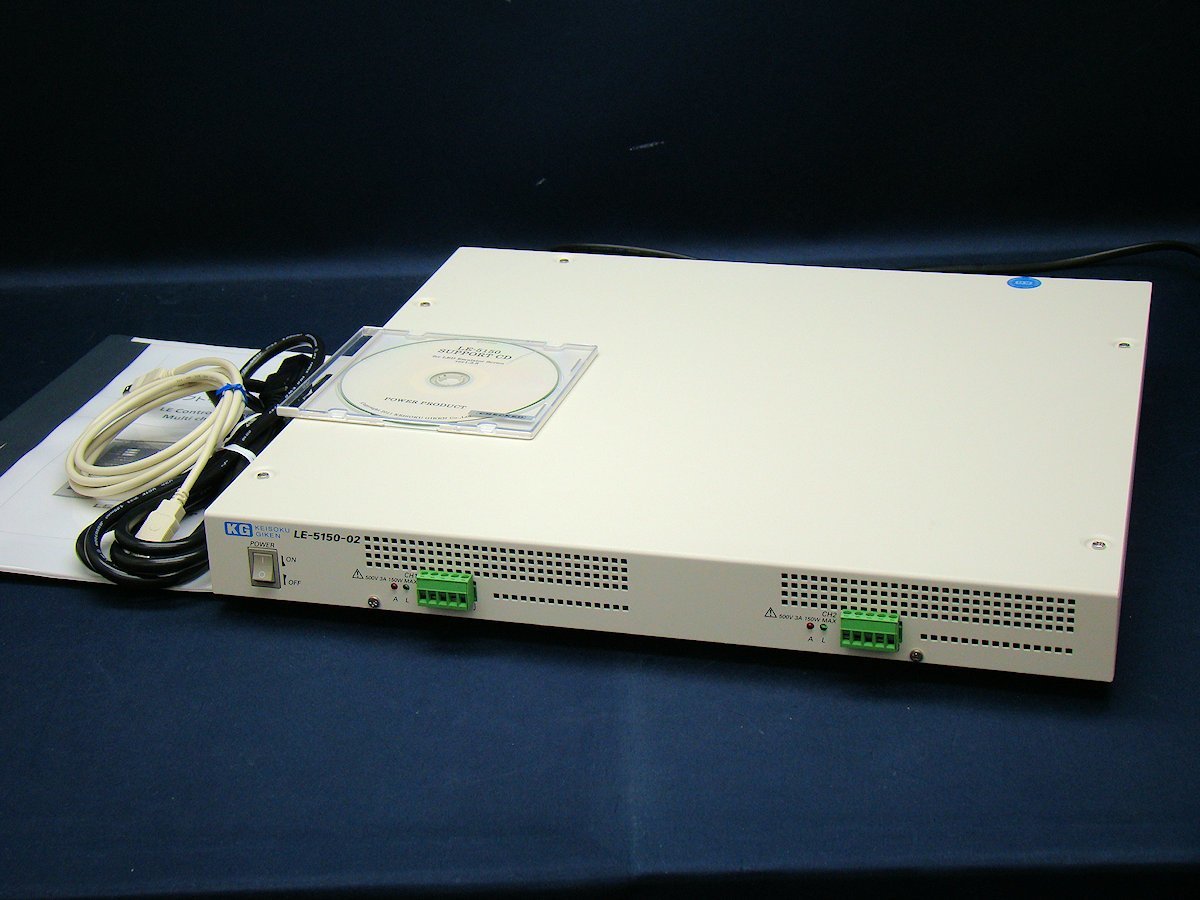 計測技術研究所 LEDエミュレータ LE-5150-02 LED電子負荷装置 GP-IB 中古拍卖