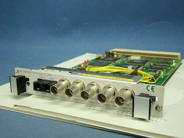 Anritsu アンリツ MU120002A STM-1/OC-3 ユニット 中古拍卖