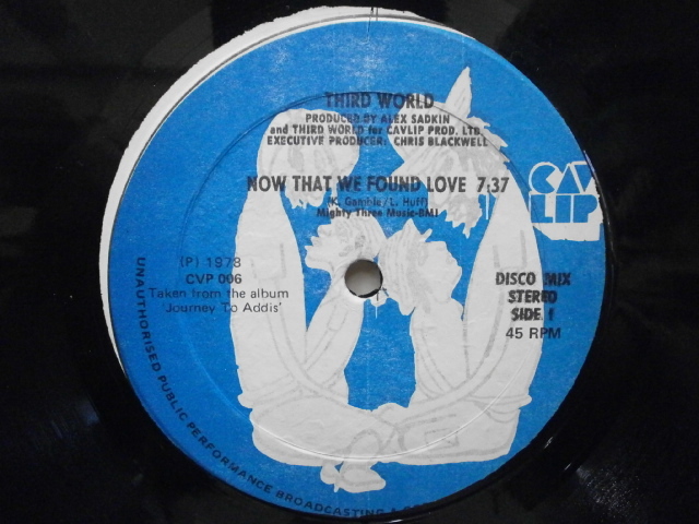 ★Third World / Now That We Found Love★Jamaica盤 12”拍卖