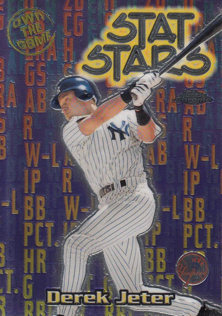 2000 Topps Chrome 'DEREK JETER' STAT STARS OTG12拍卖