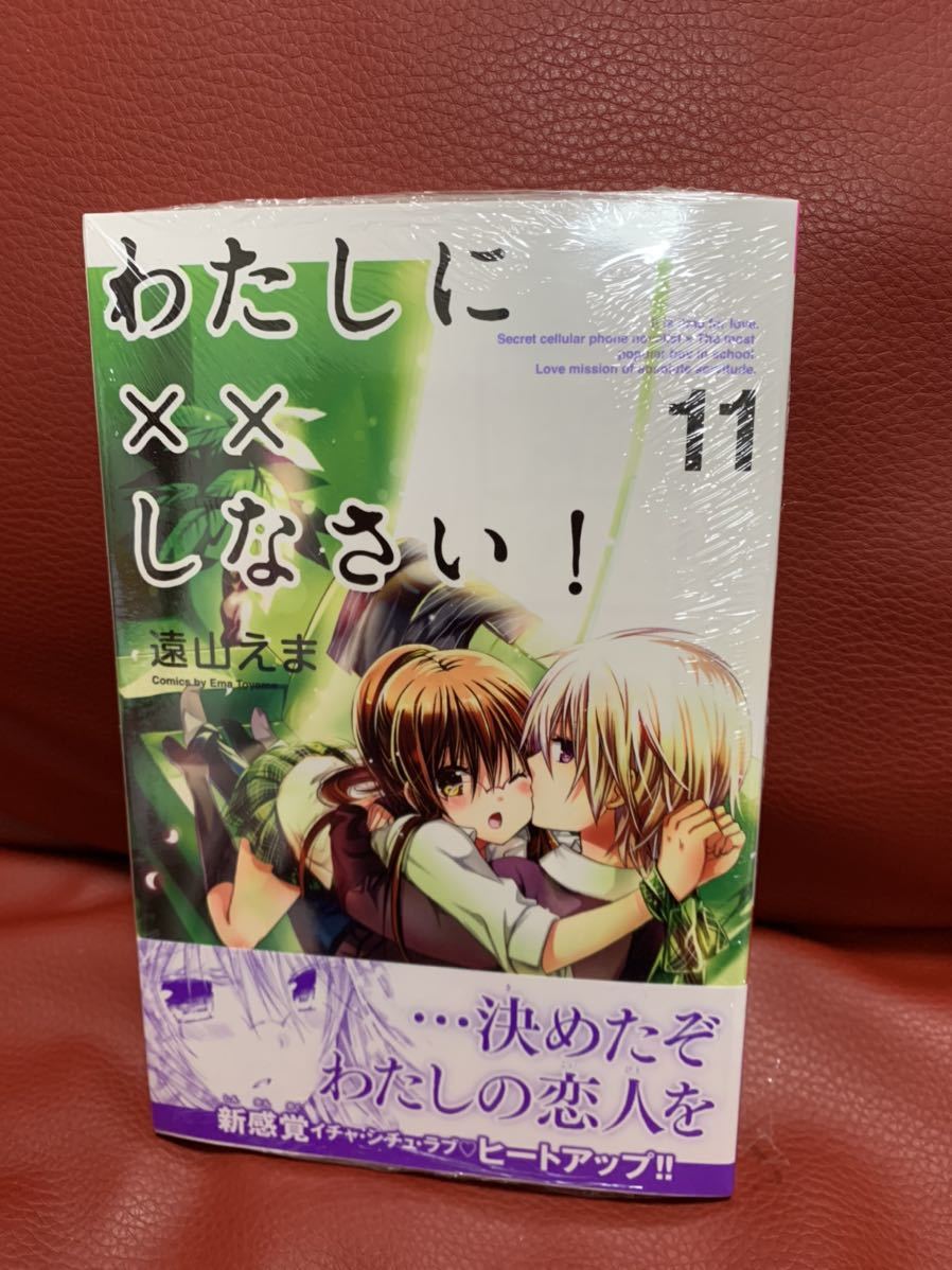 新品未開封!わたしに××しなさい!11巻 特典イラストペーパー付き★遠山えま コミック本 漫画拍卖