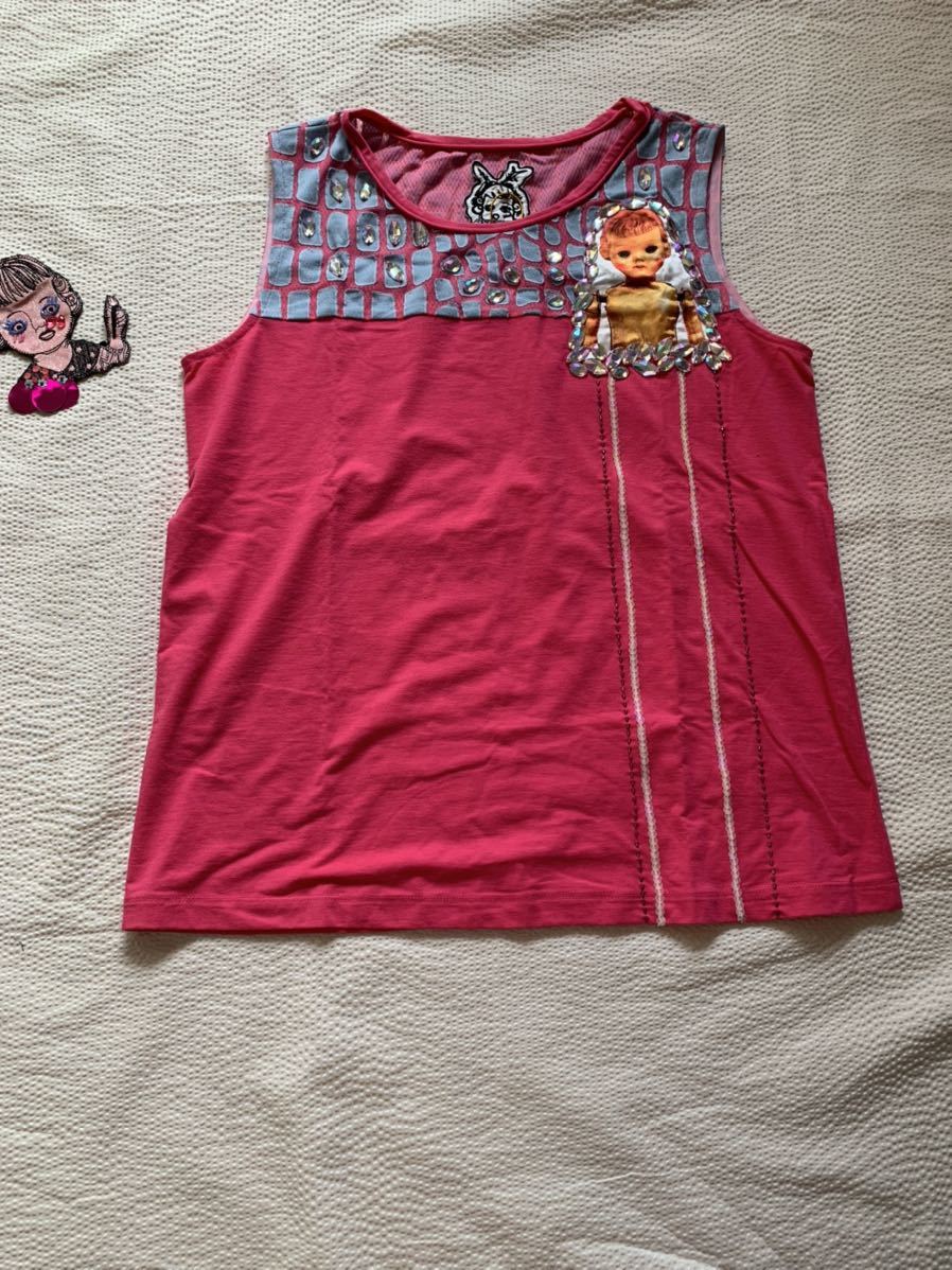 ★FLYNOWⅢ★フィオナビジュー付きタンクトップ・40拍卖